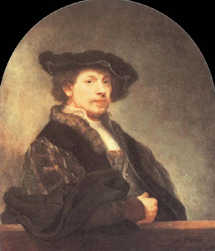 REMBRANDT Harmenszoon van Rijn Self-Portrait at the Age of Thrity-Four Spain oil painting art
